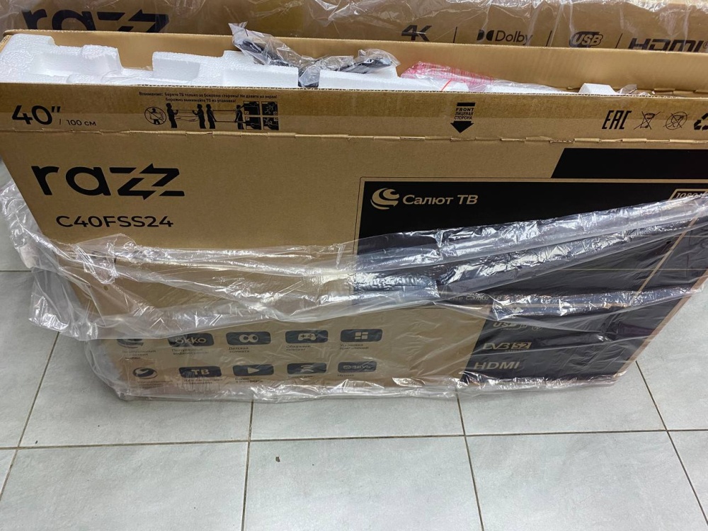 Телевизор др марка Razz c40fss24