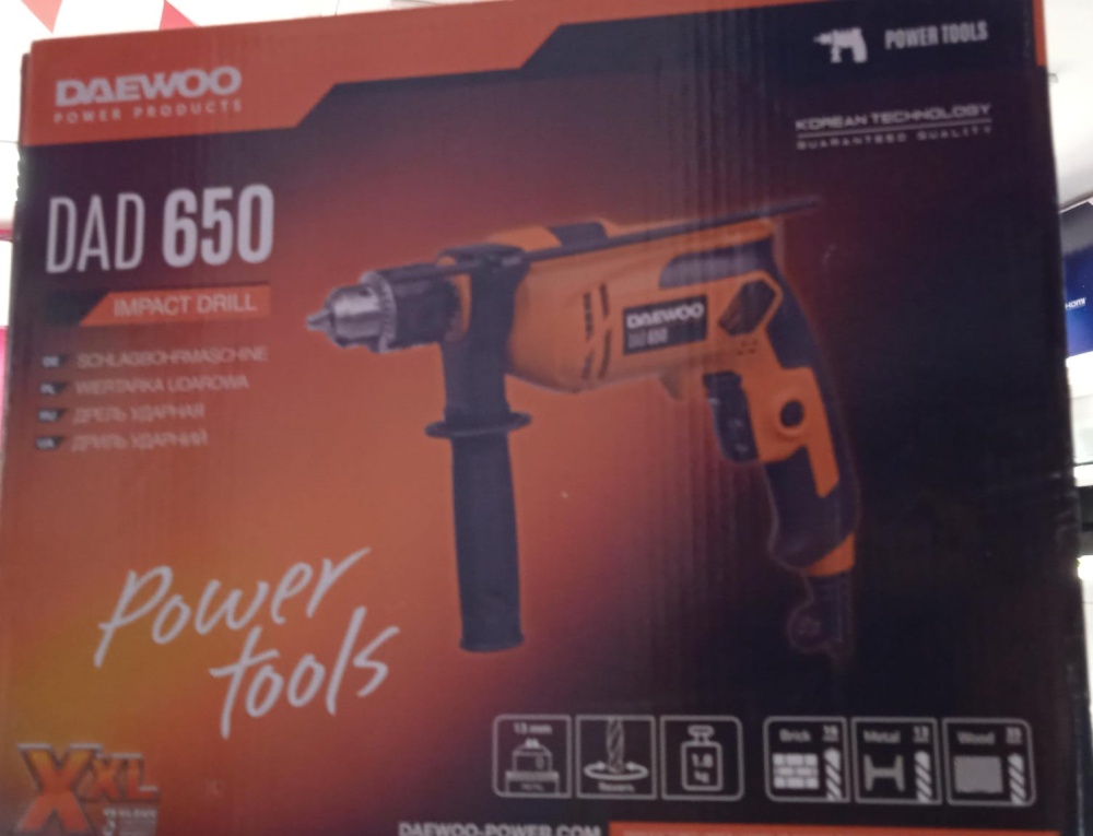 Дрель Daewoo DAD 650