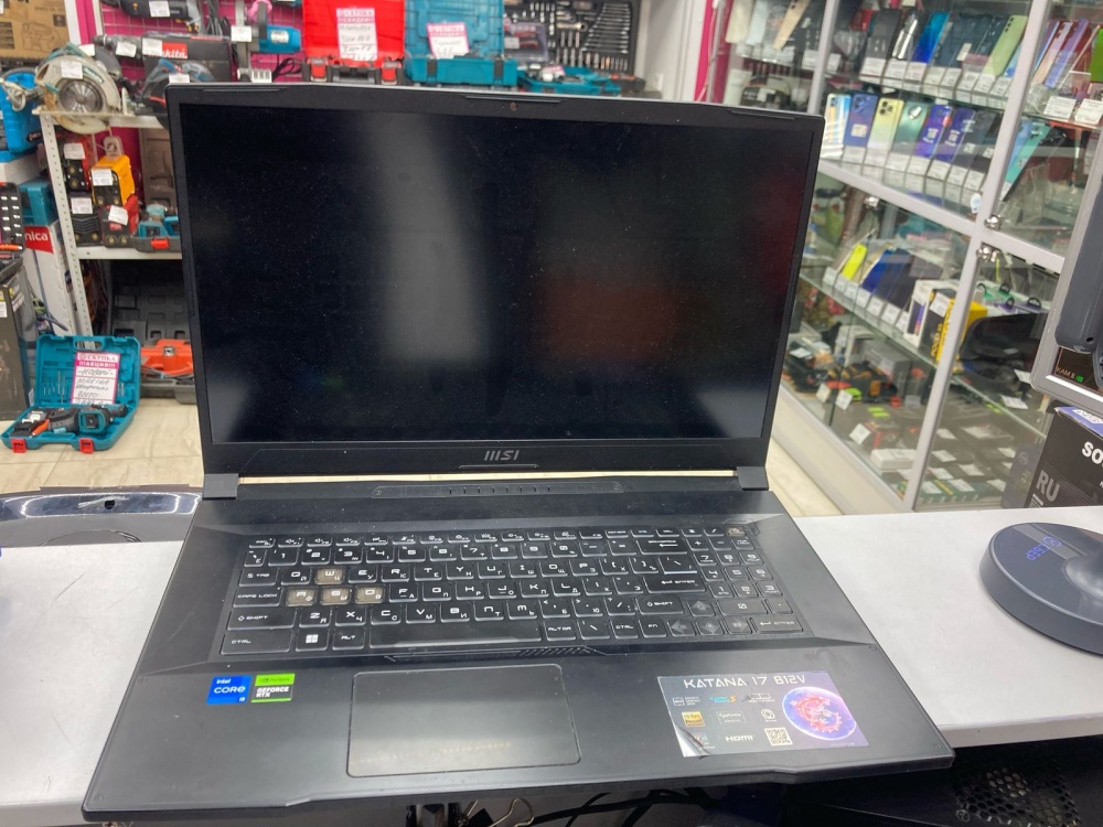 Ноутбук MSI katana 17 b12v