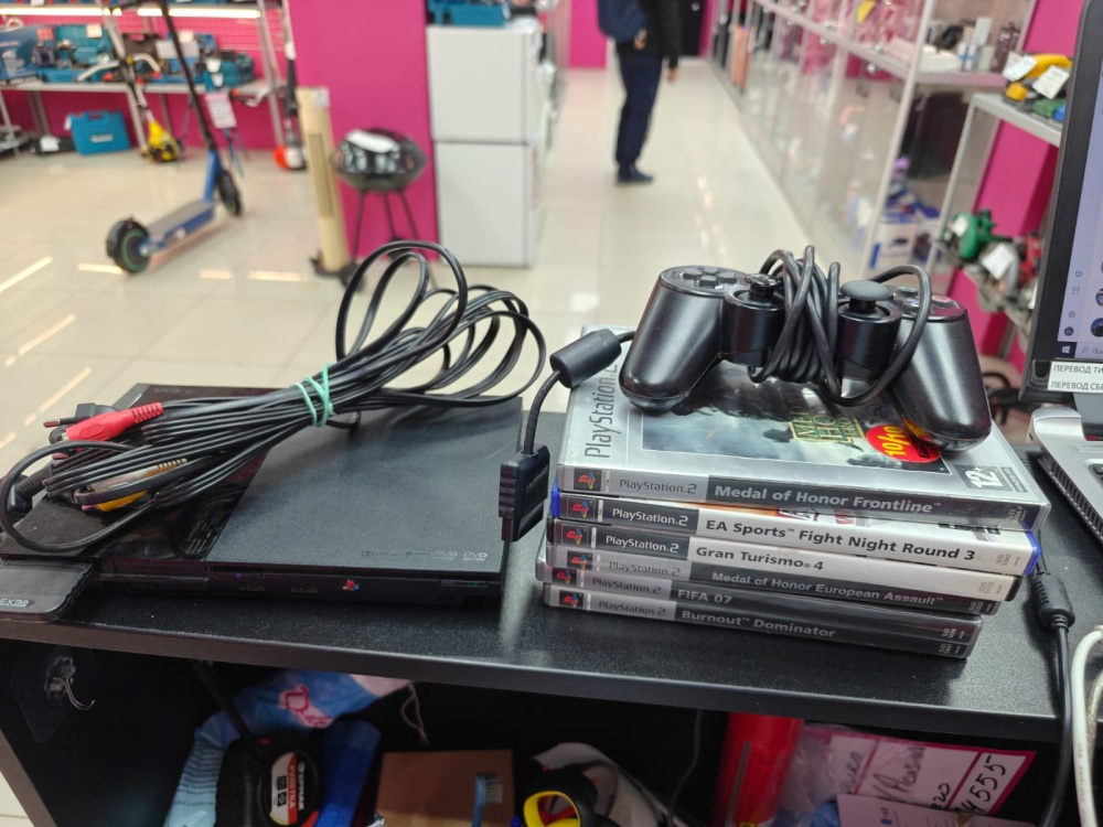 Игровая приставка Sony PlayStation 2 Slim
