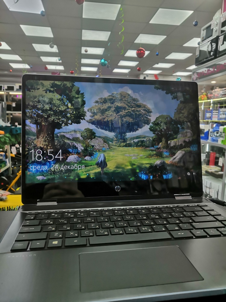 Ноутбук сенсорный HP pavilion i3-8\12\ssd128\Graphics 620