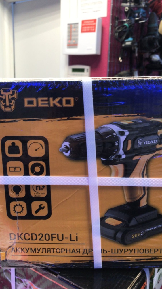 Шуруповерт DEKO