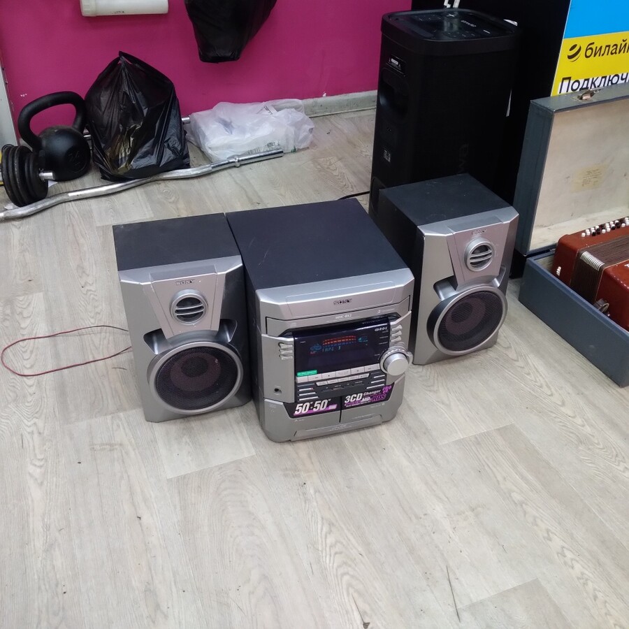 Музыкальный центр Sony mhc-bx2