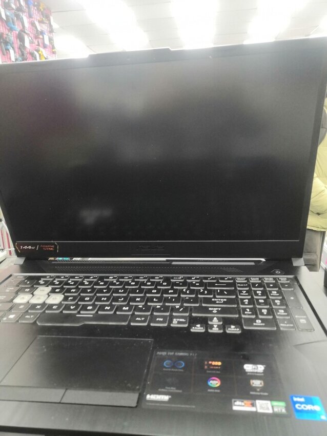 Ноутбук ASUS tuf gaming f17
