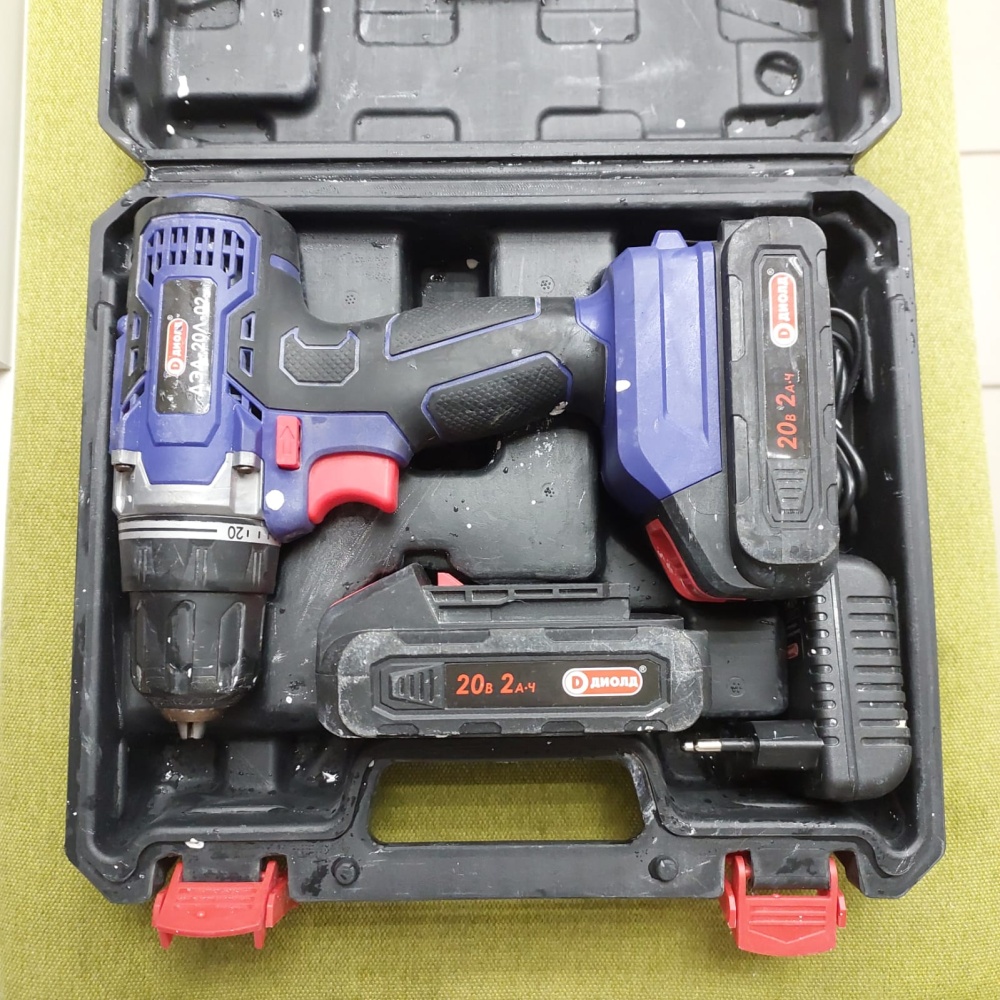 Шуруповерт аккумуляторный Диолд ДЭА-20Л-01