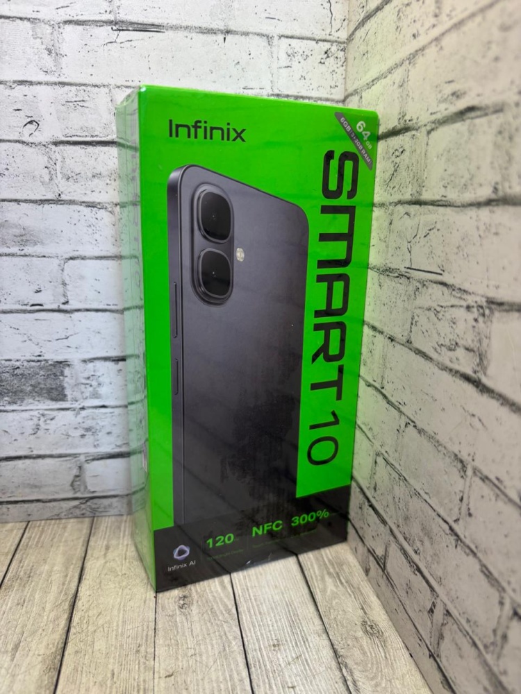 Мобильный телефон Infinix smart 10 3/64