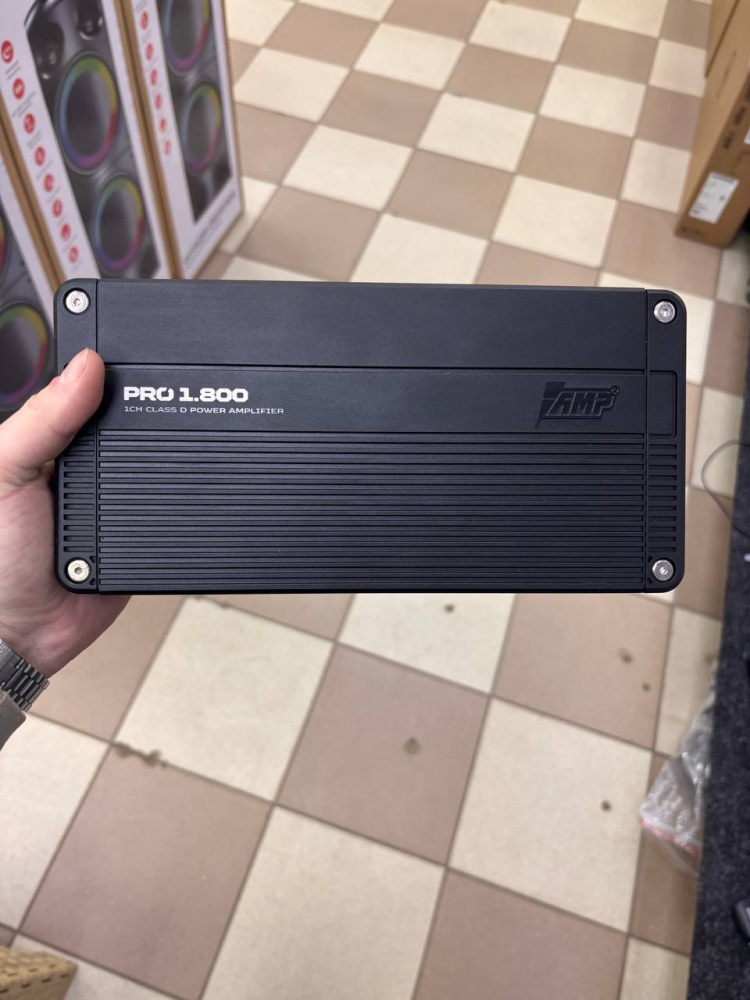 Автоусилитель AMP PRO 1.800