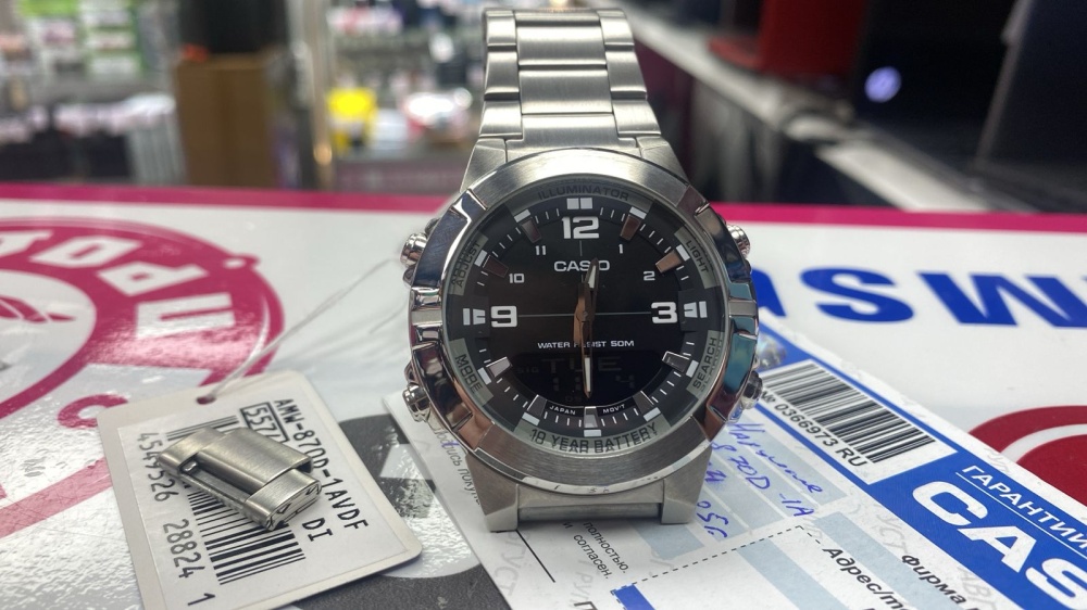 Часы Casio amw-870