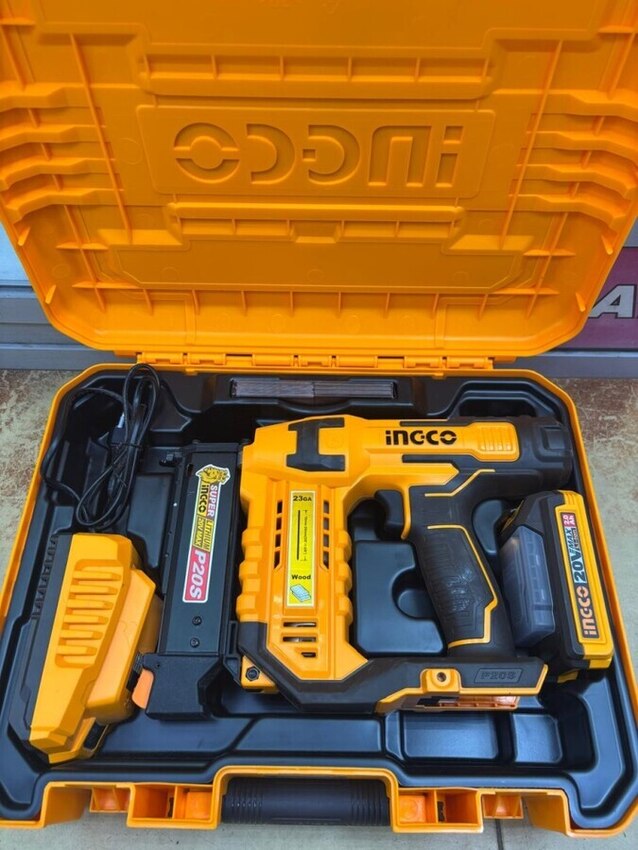 нейлер аккумуляторный INGCO