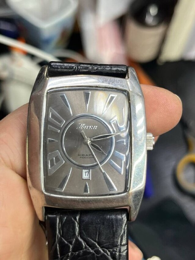 Часы НИКА Мужские Серебро