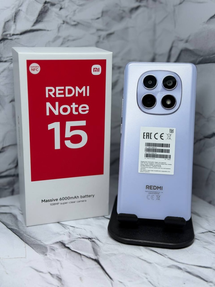 Смартфон Xiaomi Redmi Note 15 8/256