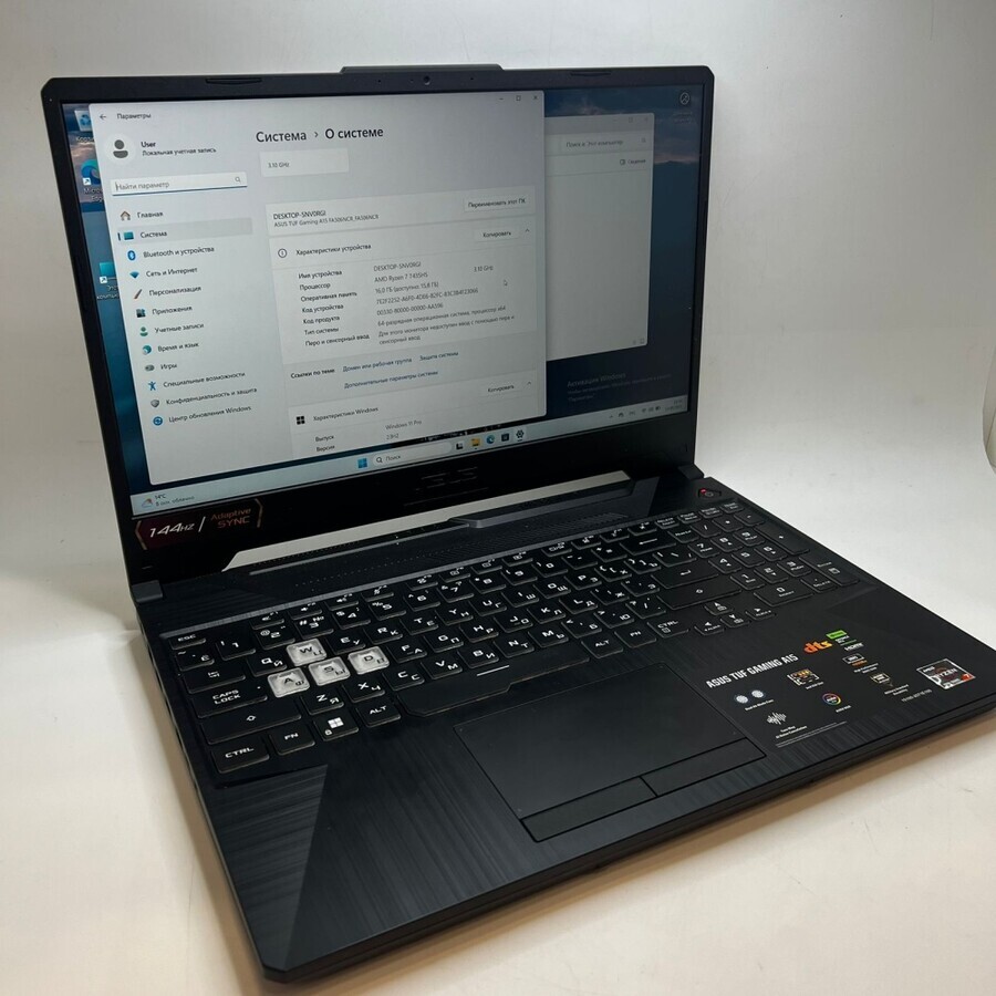 Ноутбук ASUS TUF Gaming FA506NCR