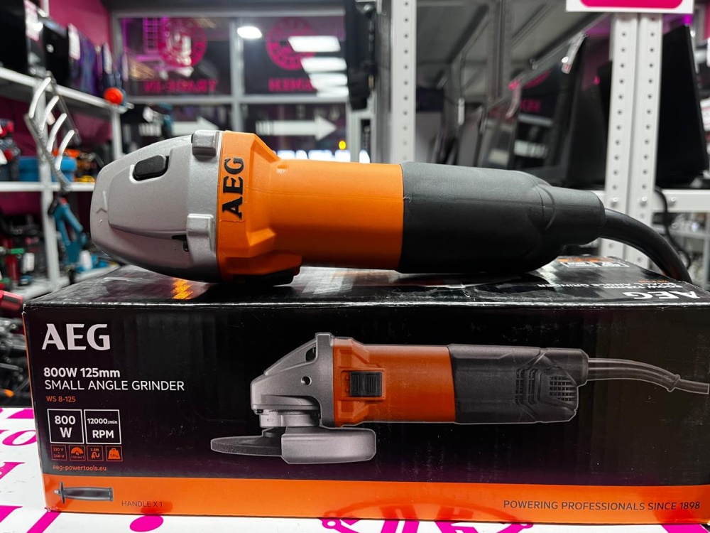 УШМ (Болгарка) AEG 800W 125MM