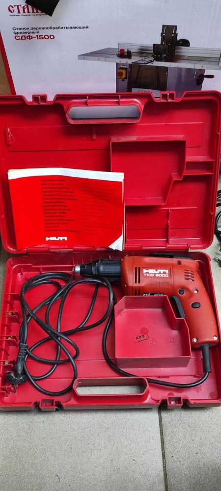 Шуруповерт сетевой Hilti TKD 5000