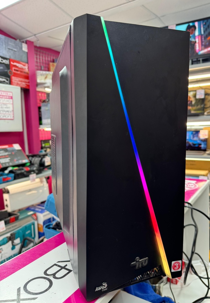 Системный блок IRU AMD Ryzen 5 2600 12*3.4GHz/16 GB RAM/128 GB SSD/1 TB HHD/GeForce GTX 1650 4 GB