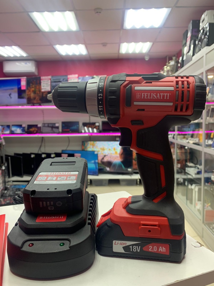 Шуруповерт Felisatti ДА-13/18ЛЗ