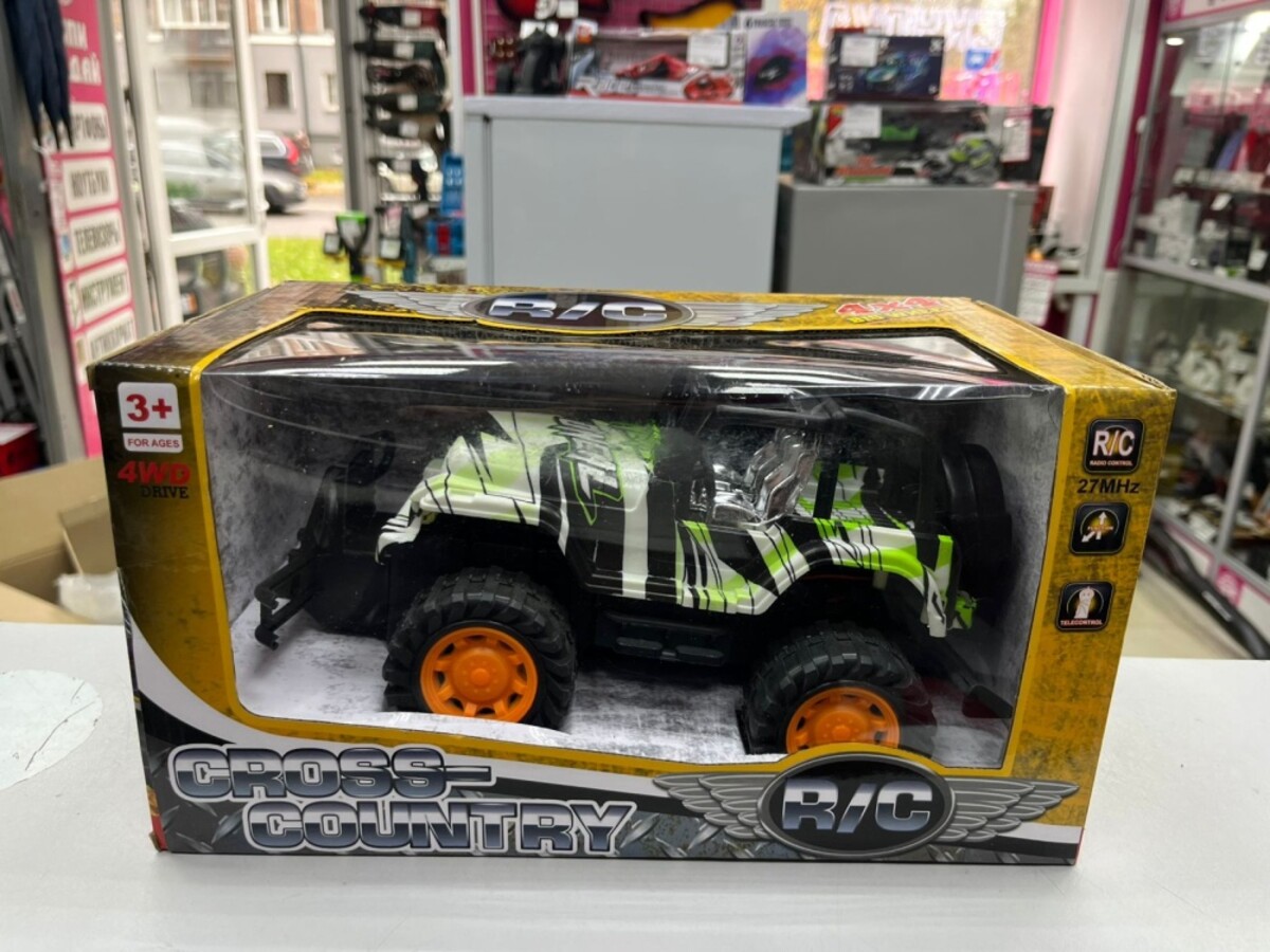 джип на пульте зеленый