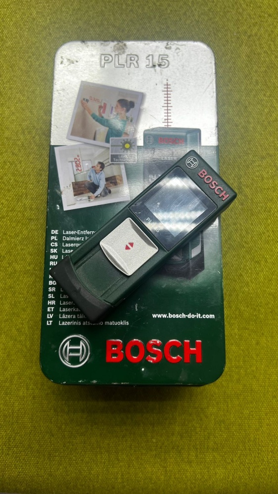 Дальномер bosch plr 15