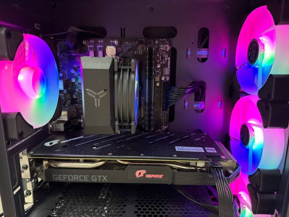 СИСтемный блок i3-12100f/16gb RAM/ 1tb ssd m2+ 240ssd/ gtx 1660 super