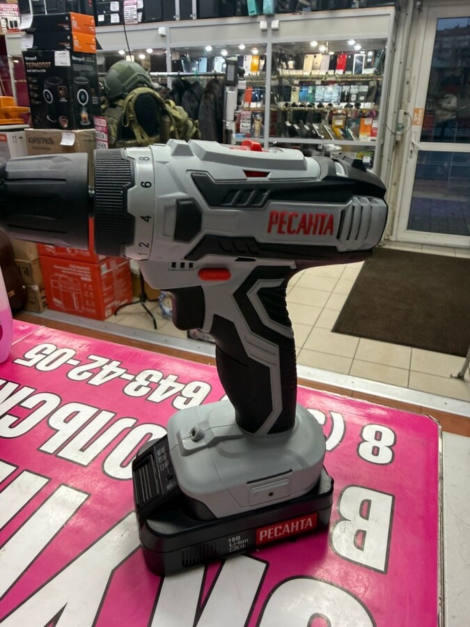 Шуруповерт Ресанта