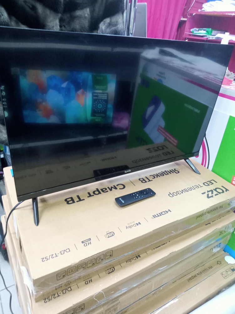Телевизор TUVIO TD32HFBSV1