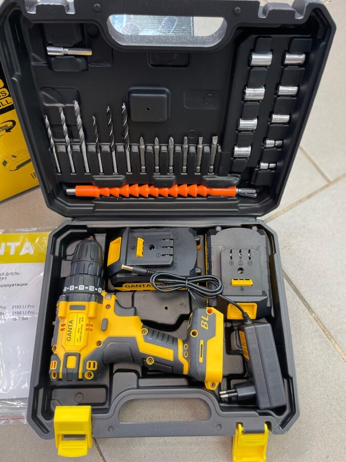 Шуруповерт Ganta 2106