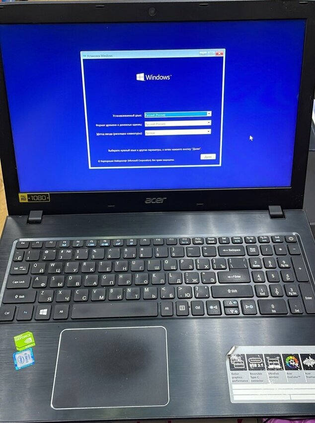 Ноутбук Acer 15,6"