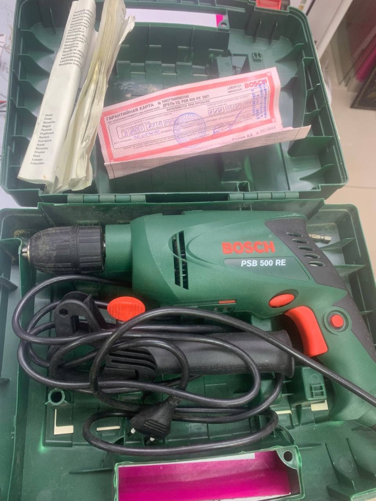 Дрель Bosh PSB500RE