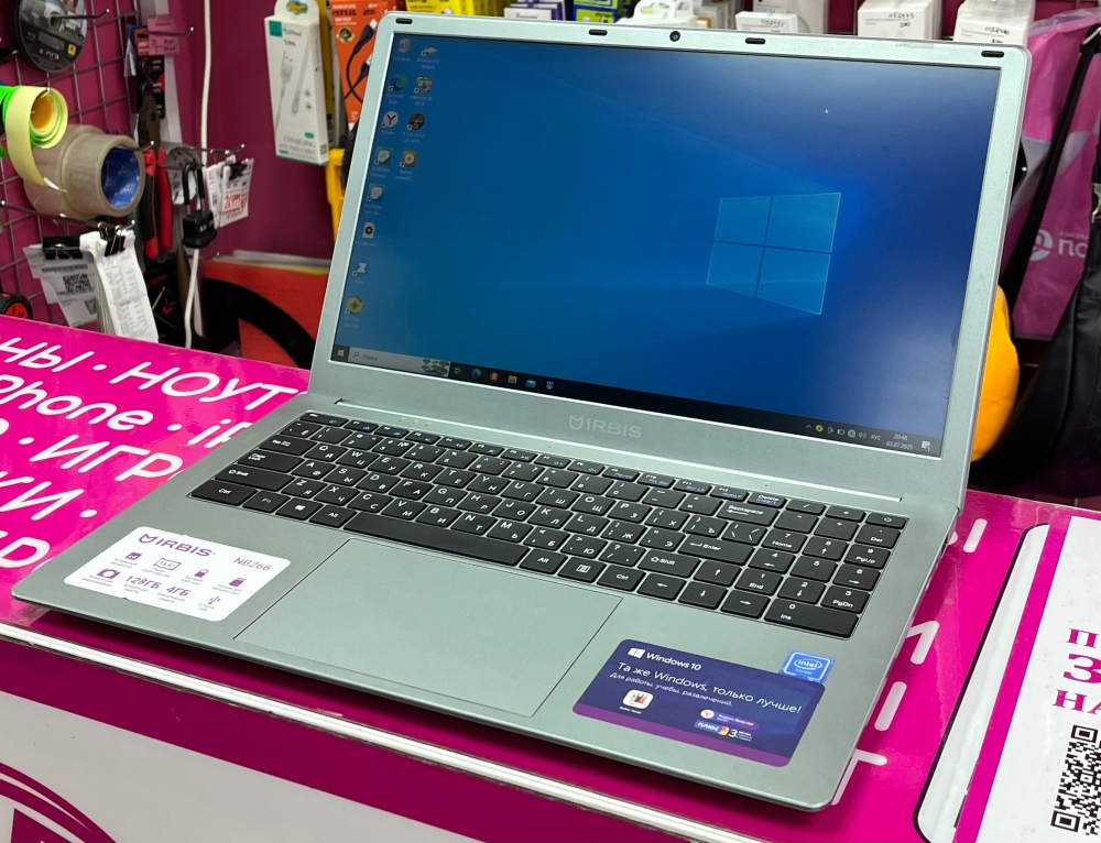 Ноутбук Irbis Pentium J3710/ram4/128gb
