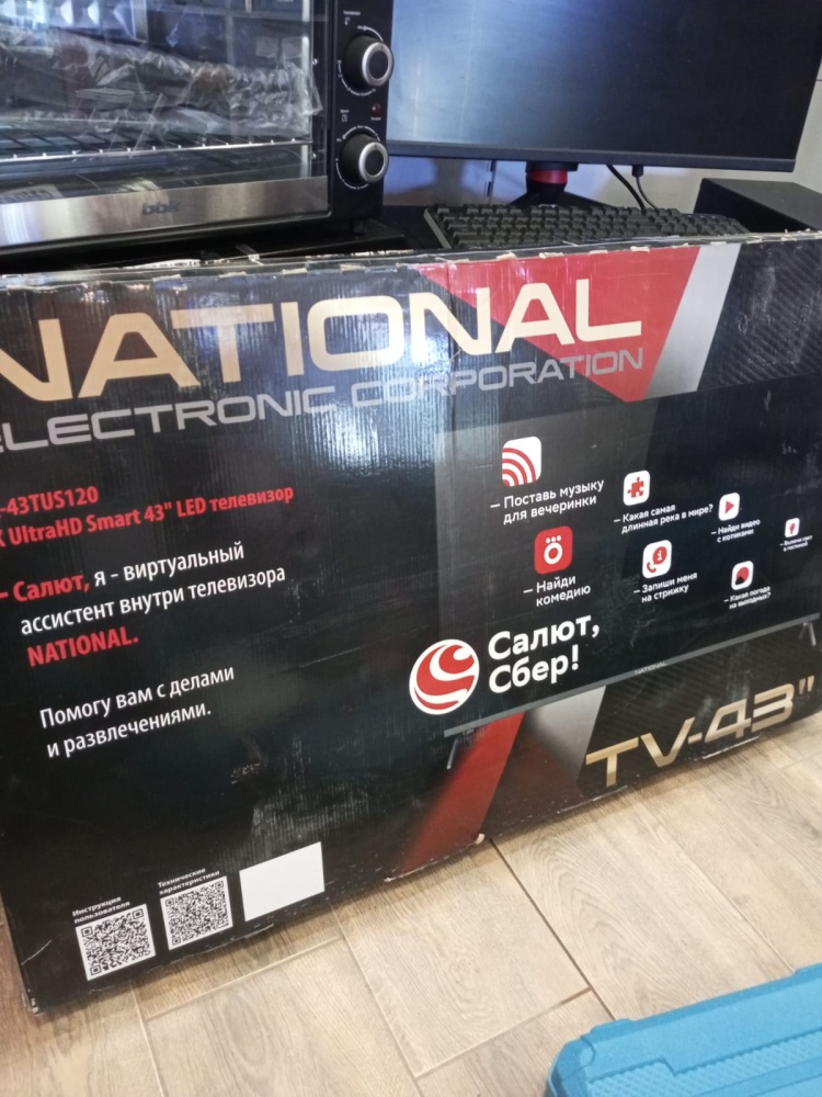 Телевизор National nx43 smart 4K UltraHD