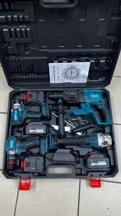 Набор Makita 4v1 36v 4 акб