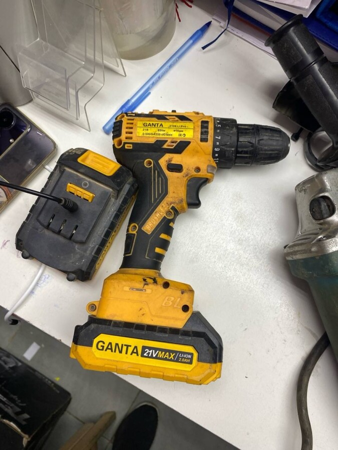 Шуруповерт Ganta 2108 Li Pro