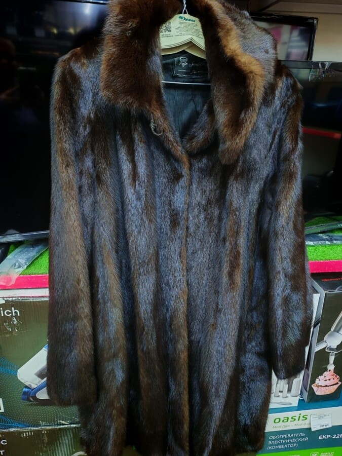 Шуба норковая 46