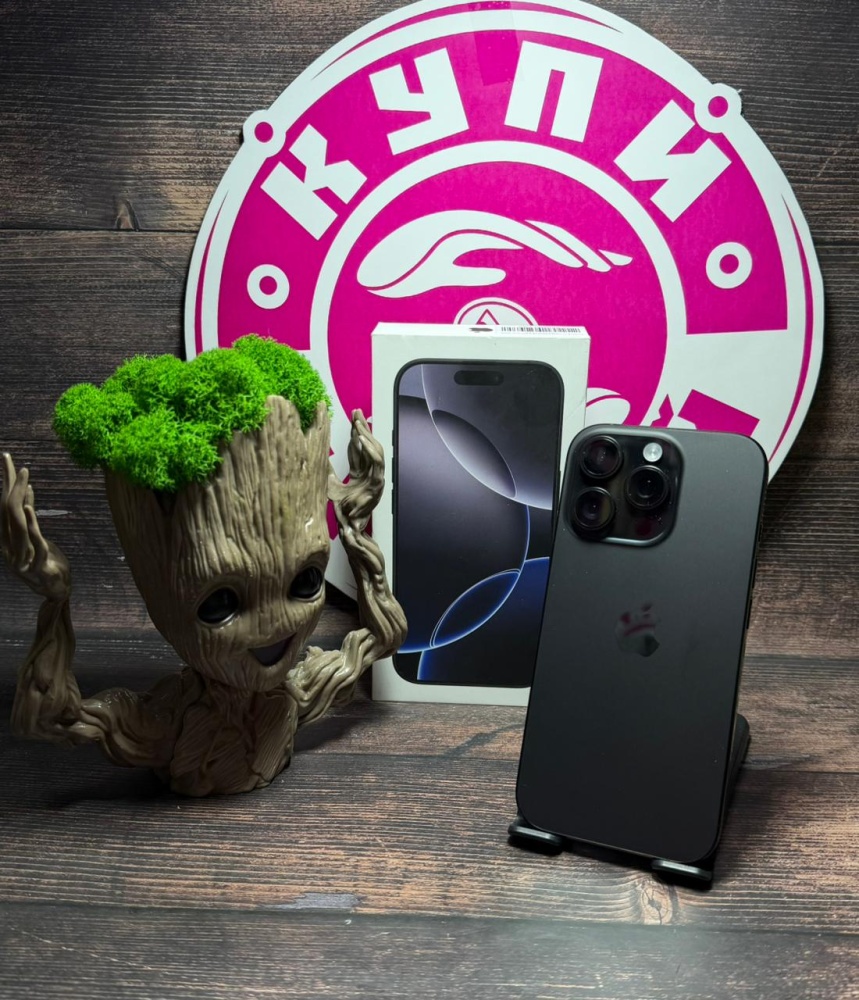 Смартфон iPhone 16 PRO 512 АКБ , 100%